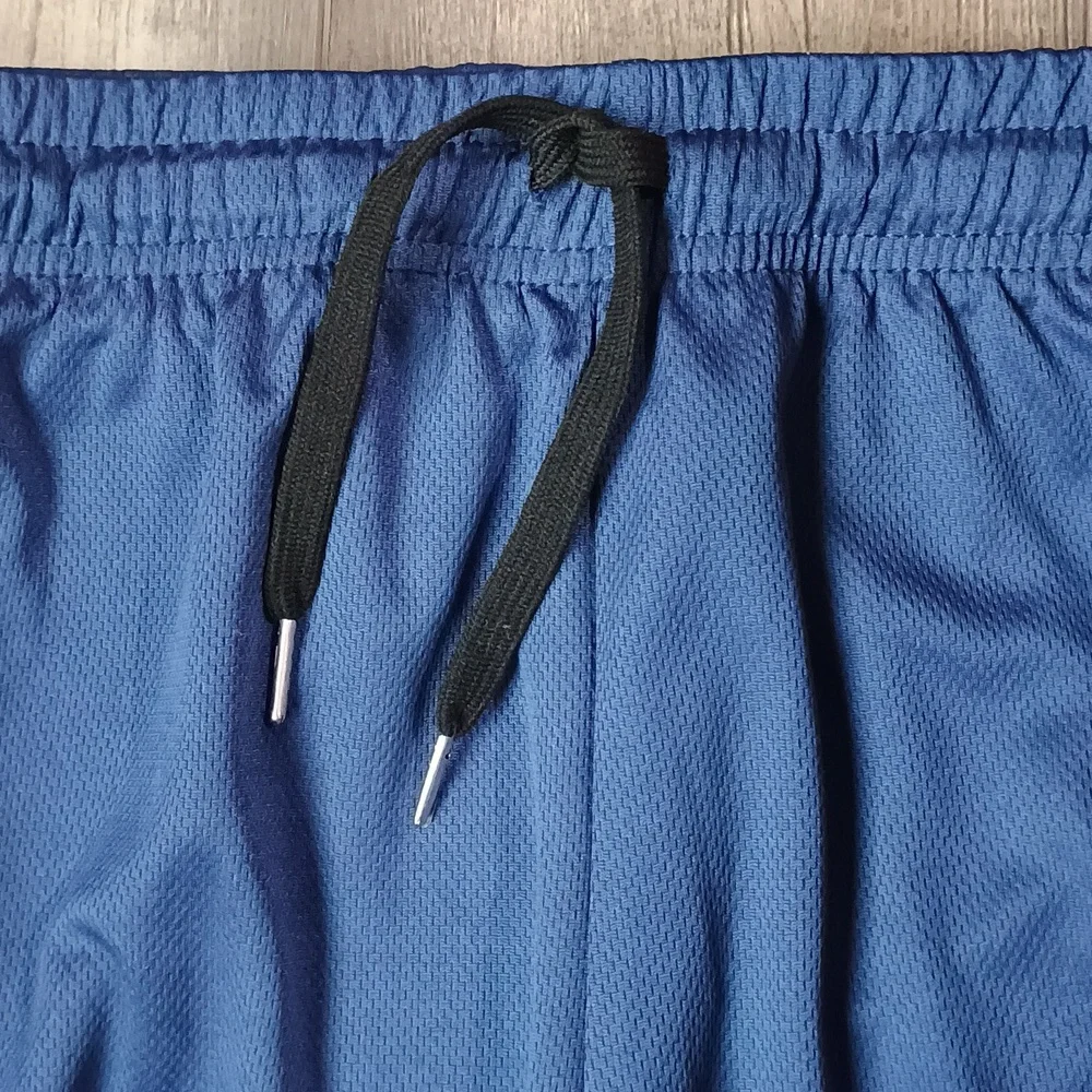 Men's Blue Athletic Pants - Picture 5 of 11